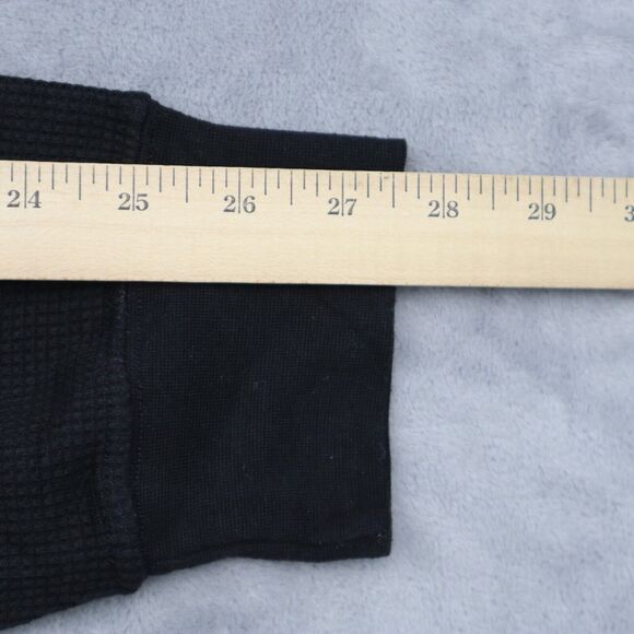 One Color One Nation Sweater Mens 3XL Black Long Sleeve Pullover Waffle Knit - Picture 6 of 16